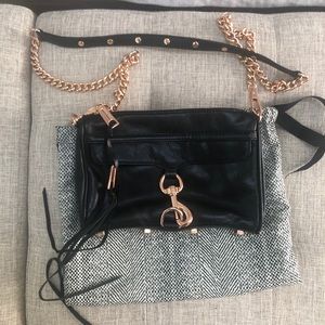 Rebecca Minkoff Mini M.A.C. crossbody - rose gold